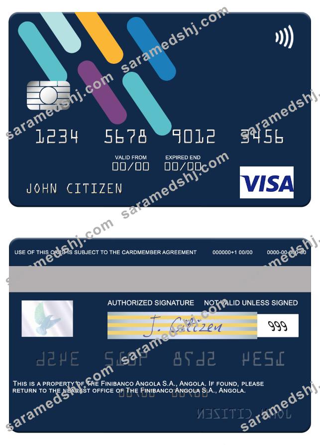 Angola Finibanco Angola S.A. visa card